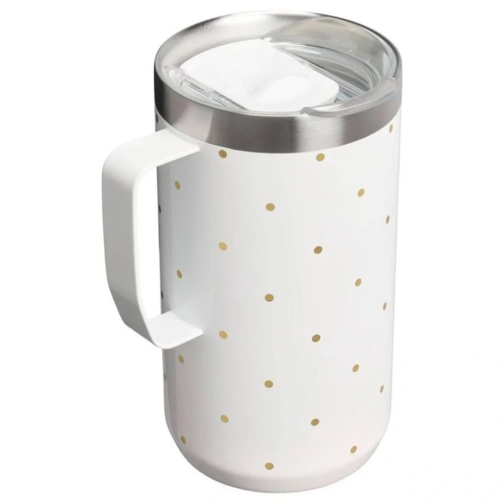 Stanley 24 oz Stainless Steel Everyday Mug Frost Polka Dot - Picture 2 of 3